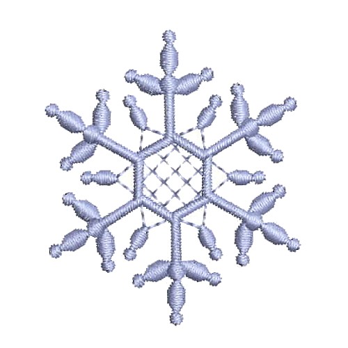 snowflake machine embroidery design needle passion embroidery npe